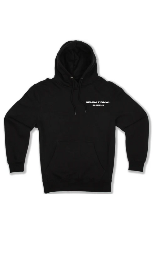 SENSATIONAL Pullover Black Hoodie